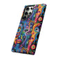 Psychedelic Visions Vibrant Art Google Pixel, iPhone and Samsung Phone Case - Tough Cases for Creative Souls