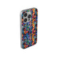 Psychedelic Visions Flexi iPhone and Samsung Case - Colorful Abstract Design.