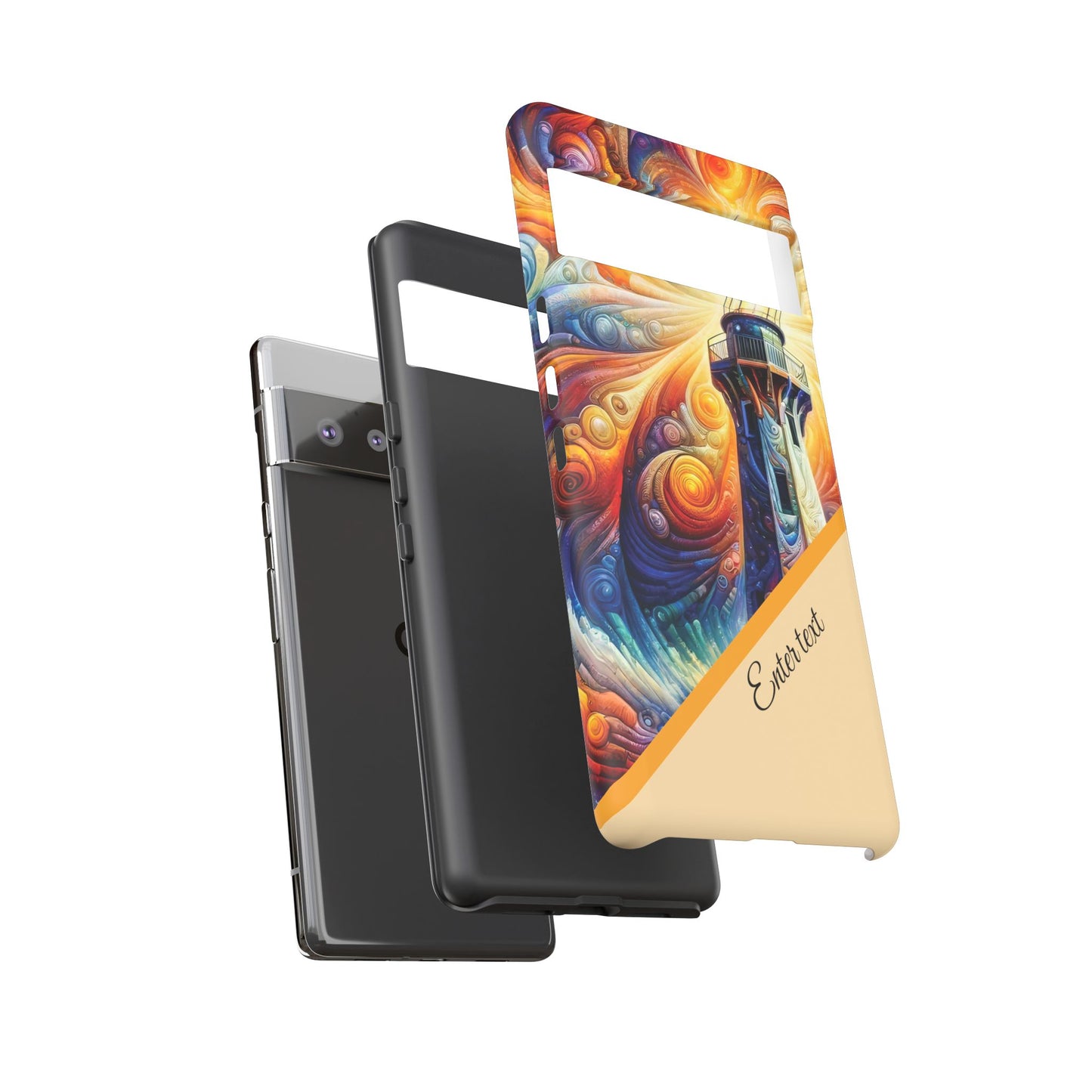 Personalized Cosmic Beacon Tough Samsung and Google Phone Cases