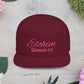 Pink Elohim Snapback Cap - Faith-Inspired Flat Bill Hat, Baseball Hat, Perfect for Gifts, Daily Wear, Spiritual Events