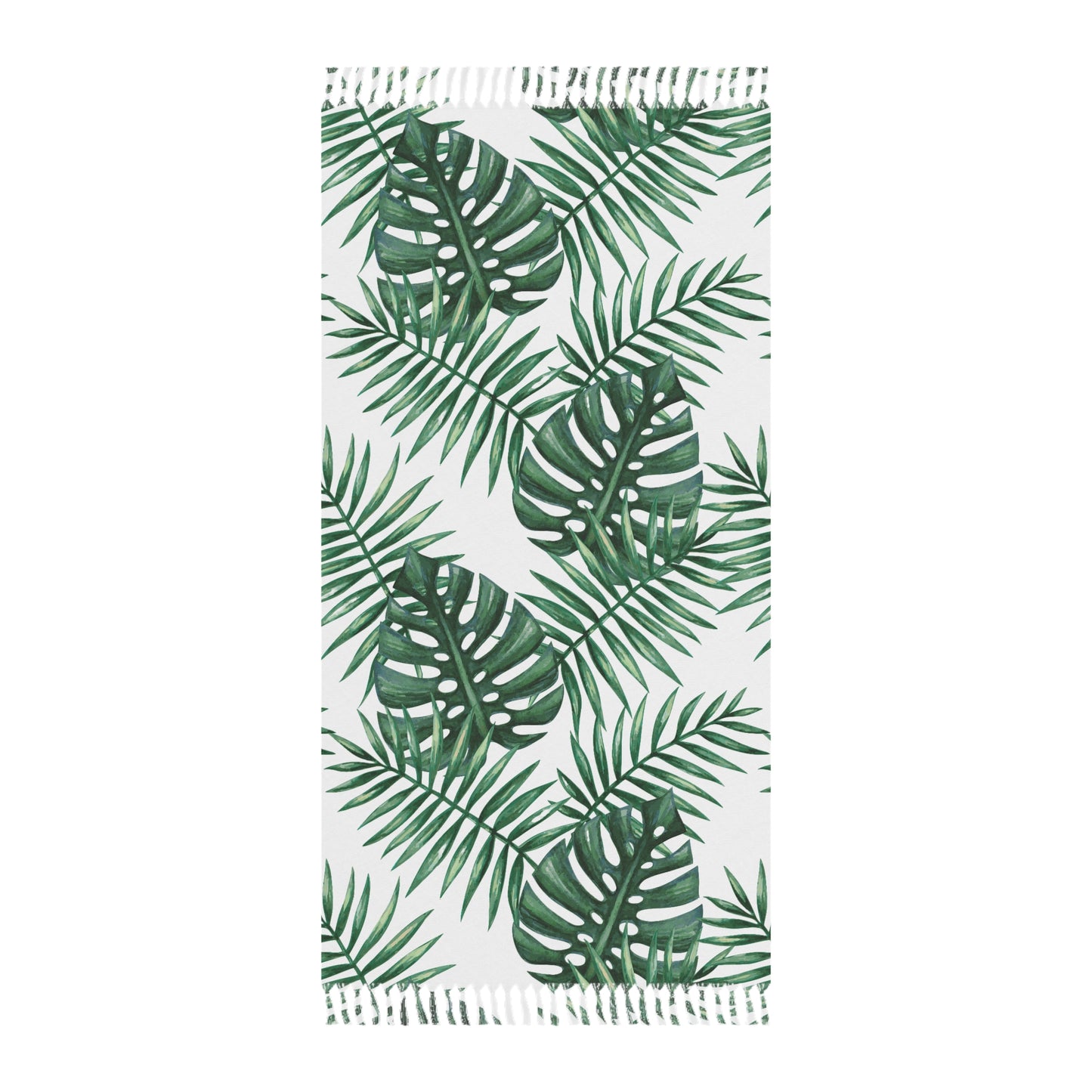 Tropical Boho Vibes White Beach Cloth/Towel