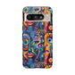 Psychedelic Visions Vibrant Art Google Pixel, iPhone and Samsung Phone Case - Tough Cases for Creative Souls