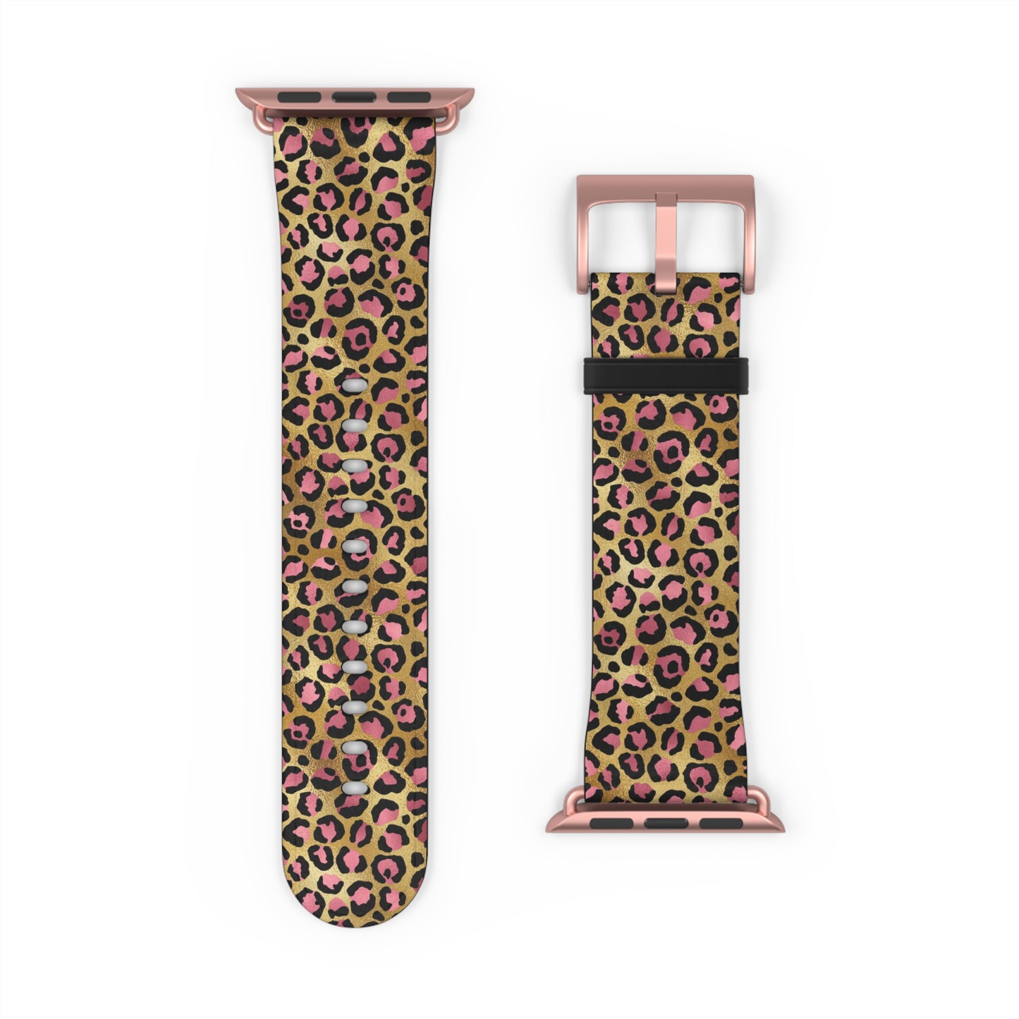 Stylish Leopard Luxe Print Watch Band, Unique Accessories, Trendy Gift, Animal Print Style, Fashionable Watch Strap
