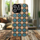 Sahara Star Mosaic Colorful Geometric iPhone Cases, Tough Magnetic iPhone Cases, Vibrant Design iPhone Cover, Durable iPhone Protection, Stylish Tech Accessories.