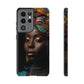 Regal Reflections: African Majesty Samsung Tough Phone Cases