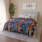 Psychedelic Visions Soft Minky Blanket