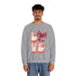 LOVE Coquette Unisex Heavy Gildan Blend™ Crewneck Sweatshirt.
