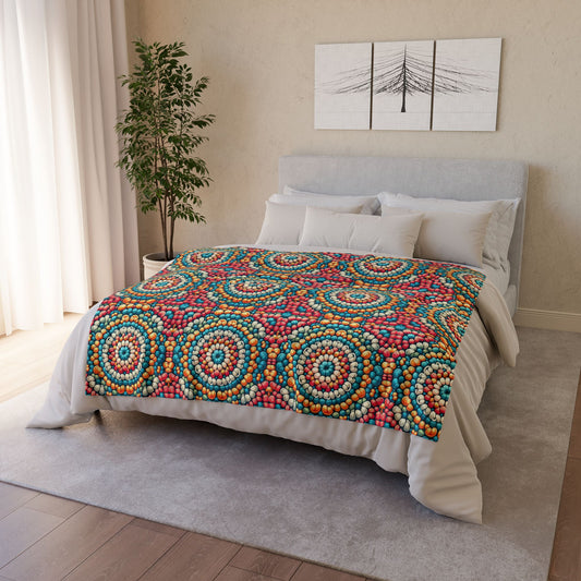 ''Kaleidoscope Soft Minky Blanket''