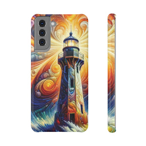 Cosmic Beacon Slim Samsung Snap Case