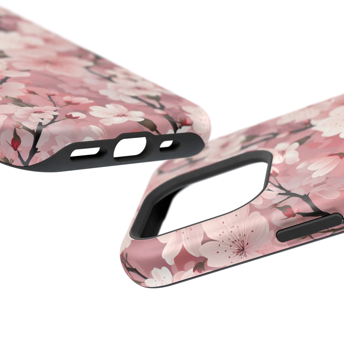 Cherry Blossom Magnetic Tough iPhone Cases