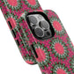 Floral KaleidoBloom iPhone Case, Tough Magnetic Cases, Floral iPhone Cover, Stylish Tech Accessory, Durable Design, Vibrant Gift Idea