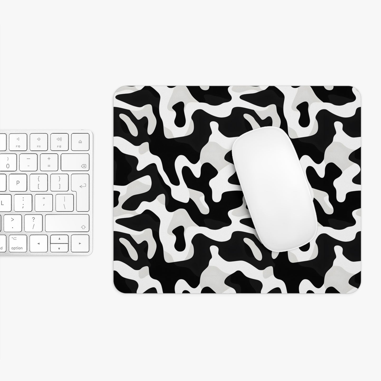 Urban Camo Abstract Mouse Pad - Stylish Desk Accessory for Home Office