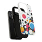 Vibrant Bubble Bloom Galaxy Magnetic iPhone Cases, Artistic Protection for Your Device, Gift for Tech Lovers, Colorful Designs, Unique iPhone Accessories