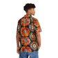 Flame Burst Hawaiian Shirt (AOP)