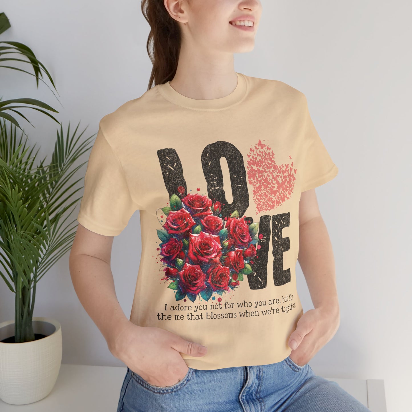 Love Always Unisex Jersey Short Sleeve Bella Canvas Tee