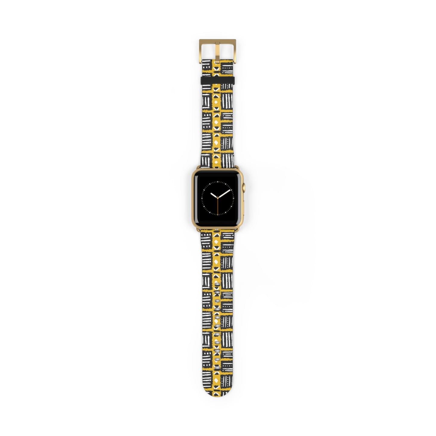 Tribal Vibes Stylish Abstract Print Watch Band - Unique Accessory for Fashion Lovers.