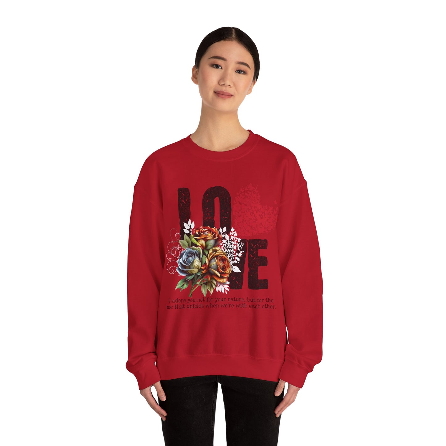 LOVE Always Unisex Heavy Blend™ Crewneck Sweatshirt.