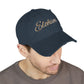 'ELOHIM, GENESIS 1:1'  Distressed Dad Hat with Embroidered, Casual Cap for Fathers, Gifts for Dads, Religious Hat, Vintage Style
