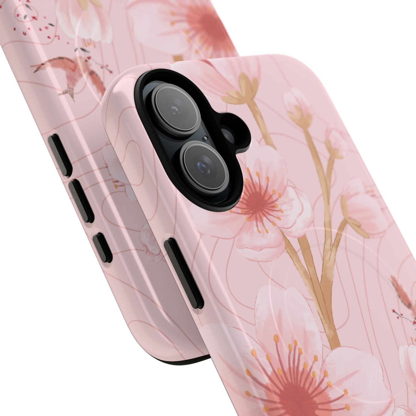 I am with You Always Matthew 28:20, Inspirational Gift, Floral Bible Verse, Magnetic Tough MagSafe® iPhone®, 13, 14, 15, 16, 17, Pro, Pro Max, Plus Cases.