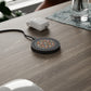 Whimsical Feline Garden Print Wireless Charging Pad - Eco-Friendly Tech Accessory