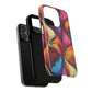 Vibrant Leaf Wave Tough Magnetic Phone Case, Vibrant Smartphone Cover, Unique Protective Case for Gifts, Phone Accessories, Trendy Design