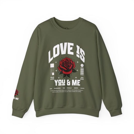 You and Me Valentines Unisex Gildan Heavy Blend™ Crewneck Sweatshirt