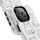 Cute Kawaii Cat Tough Magnetic iPhone Case, Cute Cat Lover Gift, Kawaii iPhone Cover, Tough iPhone Case, Unique Pet Themed Accessory,