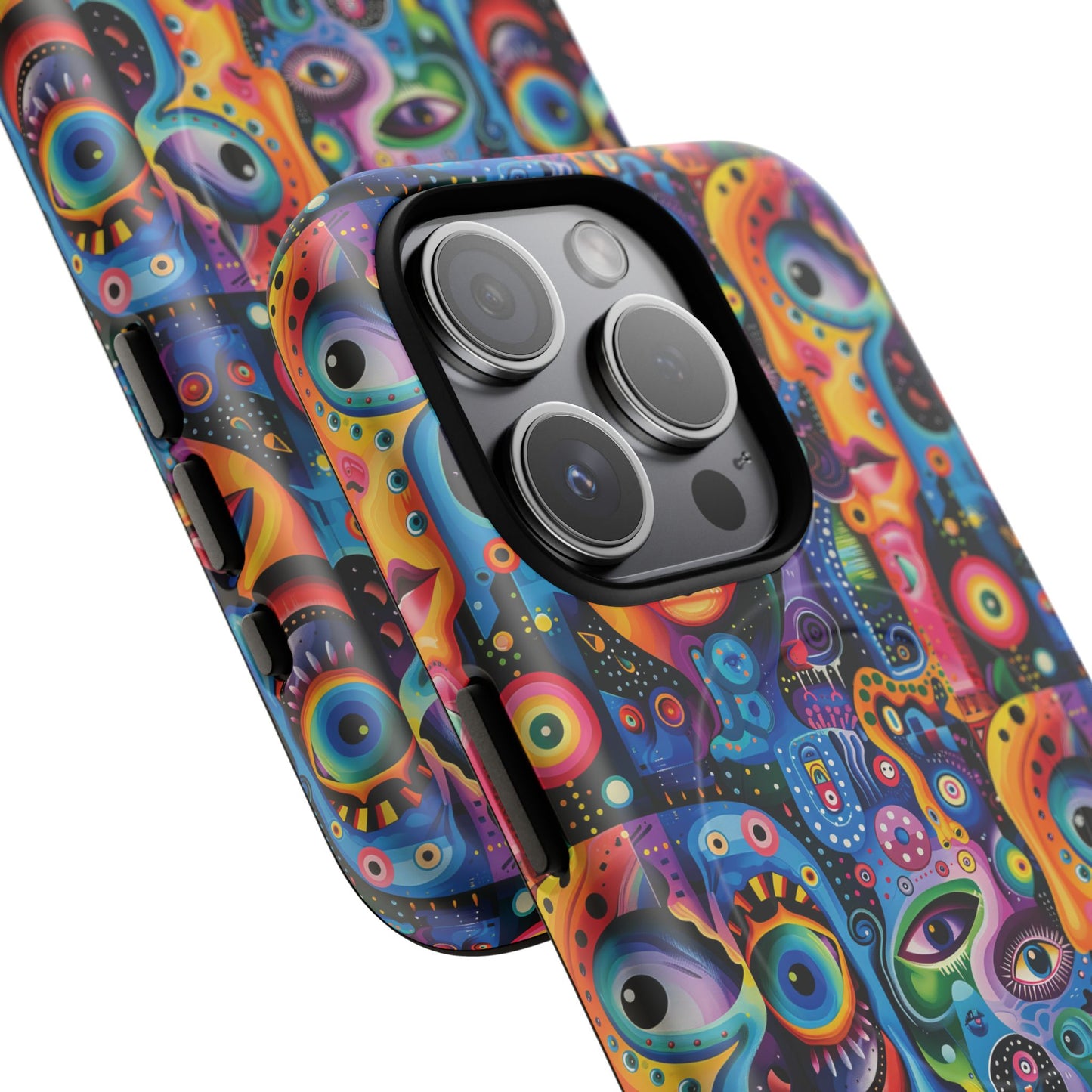 Psychedelic Visions Tough iPhone Magnetic Case - Unique Art iPhone Cover