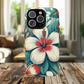 Tropical Hibiscus MagSafe® iPhone® Tough Case - Stylish Phone Protection Gift for Nature Lovers, Vibrant, Summer Vibes.