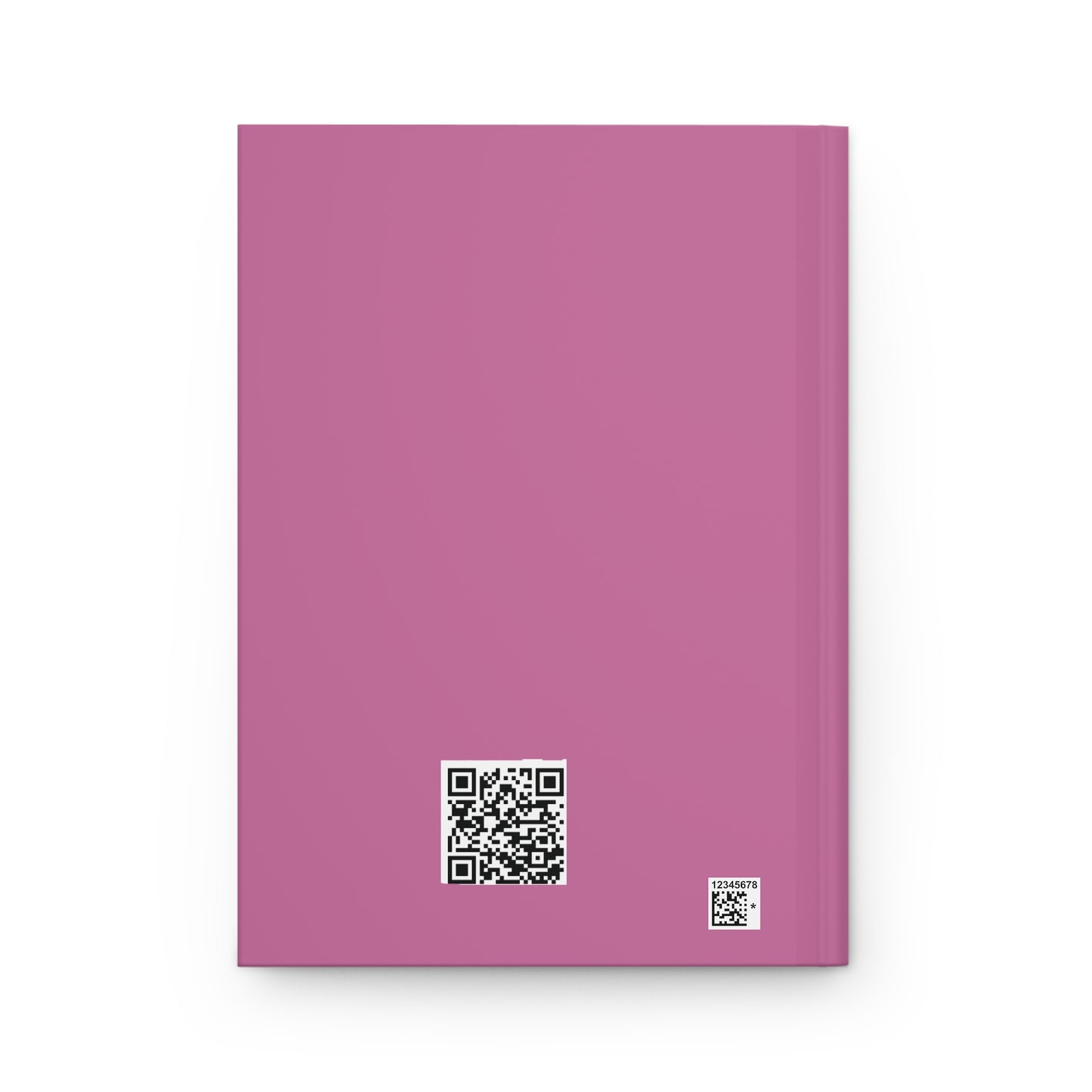 Personalized Floral Monogram Hardcover Journal — Custom Name Notebook