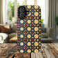 Celestial Spice Tiling Colorful Tough Magnetic iPhone Case, Unique iPhone Cover, Artistic Mobile Shell, Durable Design Accessory, Trendy Gift Idea, MagSafe® iPhone Case.