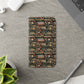 Book Stack Floral Flip iPhone and Samsung Phone Case — Vintage Library Wallet Cover.