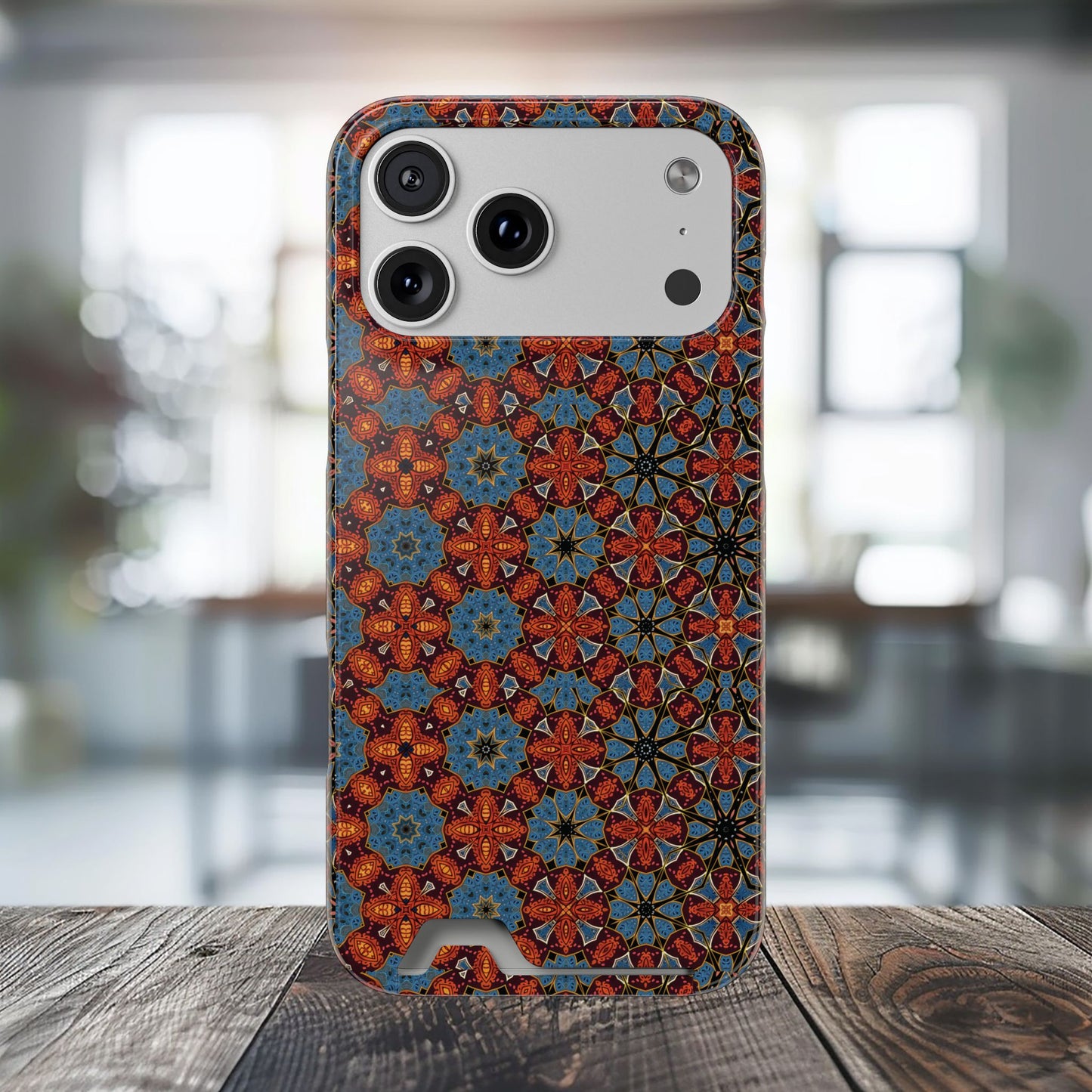 Arabesque Harmony iPhone and Samsung Case Card Holder