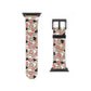 Love Heart Pattern Watch Band for Women - Stylish Apple Watch Strap