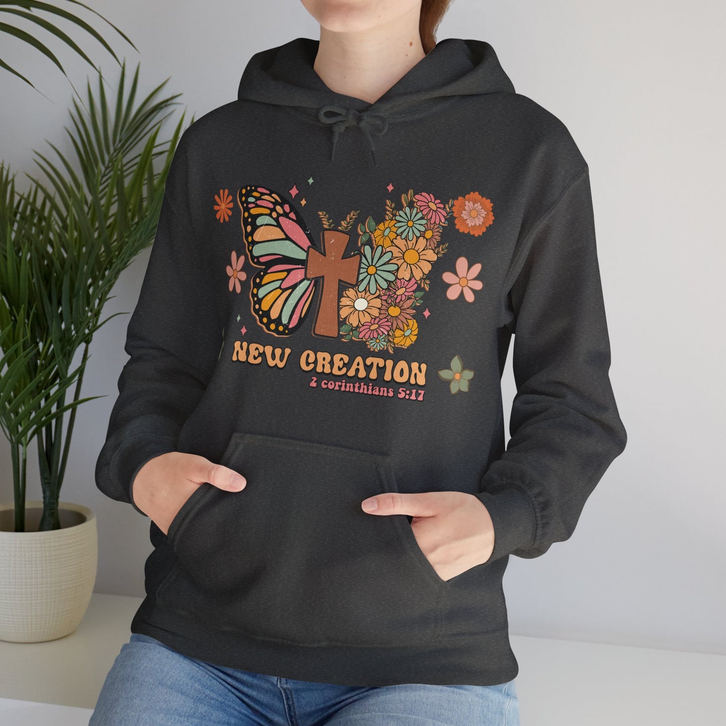 New Creation Unisex Hoodie Sweatshirt