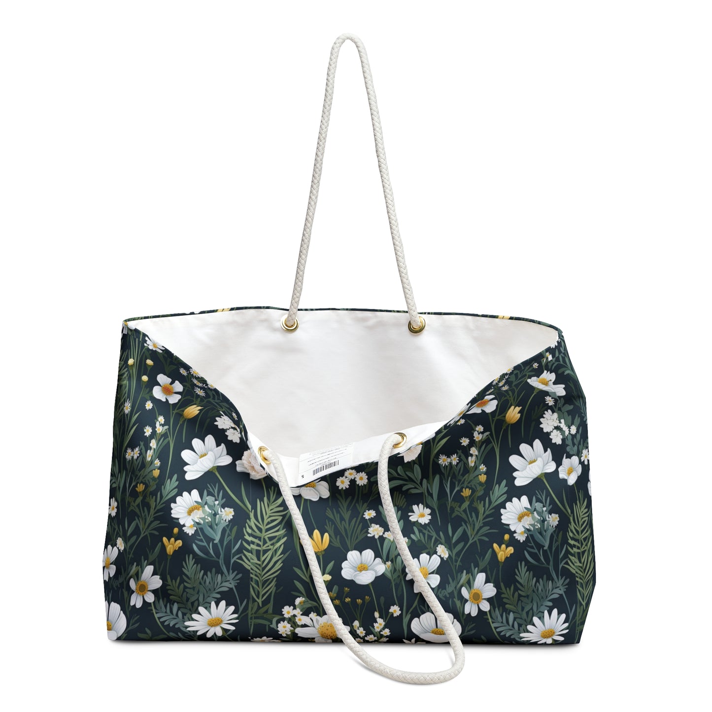 Daisy Delight Floral Weekender Bag - Perfect for Travel & Beach Days