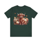 Autumn Highland Cow Charm Unisex Jersey Short Sleeve Tee