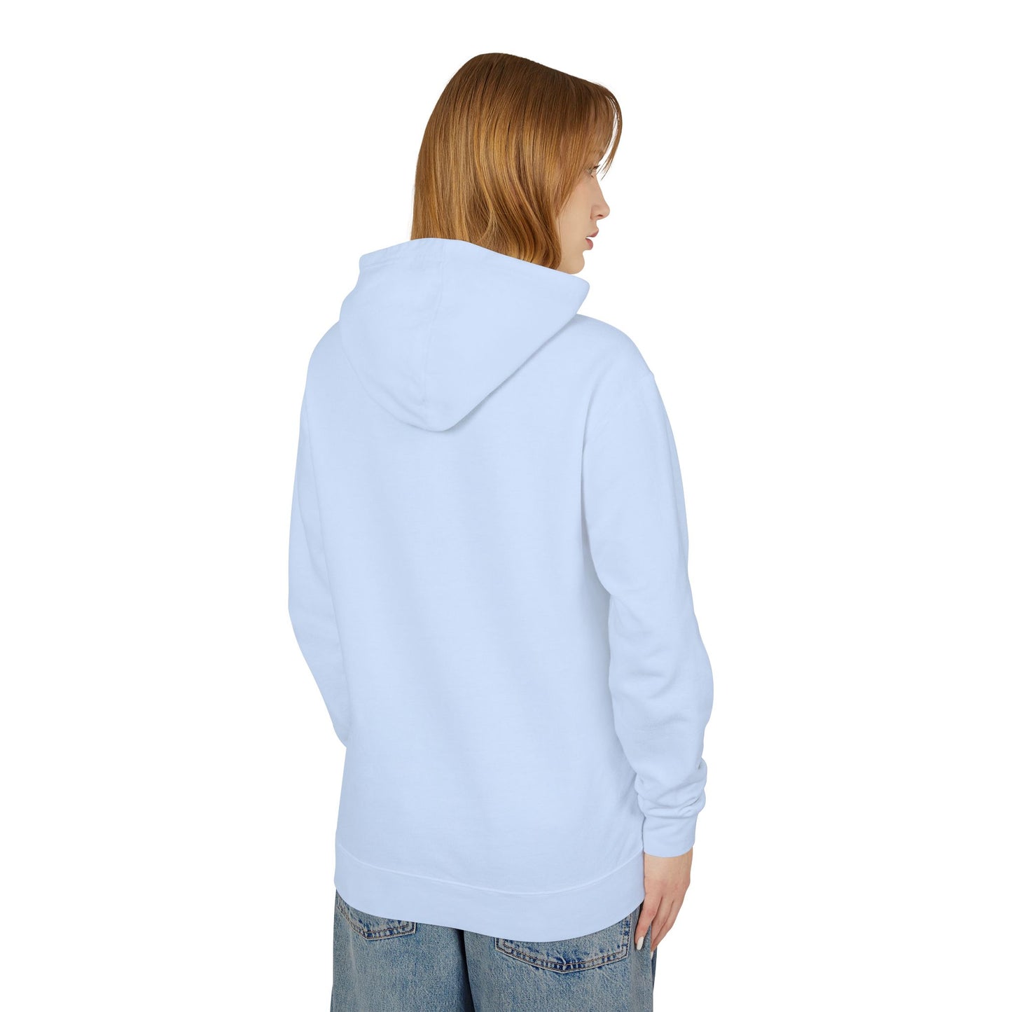 Faithful Harvest Cross Unisex Lightweight Hooded Sweatshirt