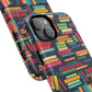 Colorful Book-Themed Phone Case, Literary Gift, Tough Magnetic Case, Book Lover’s Accessory, Phone Protection, Reading Enthusiast