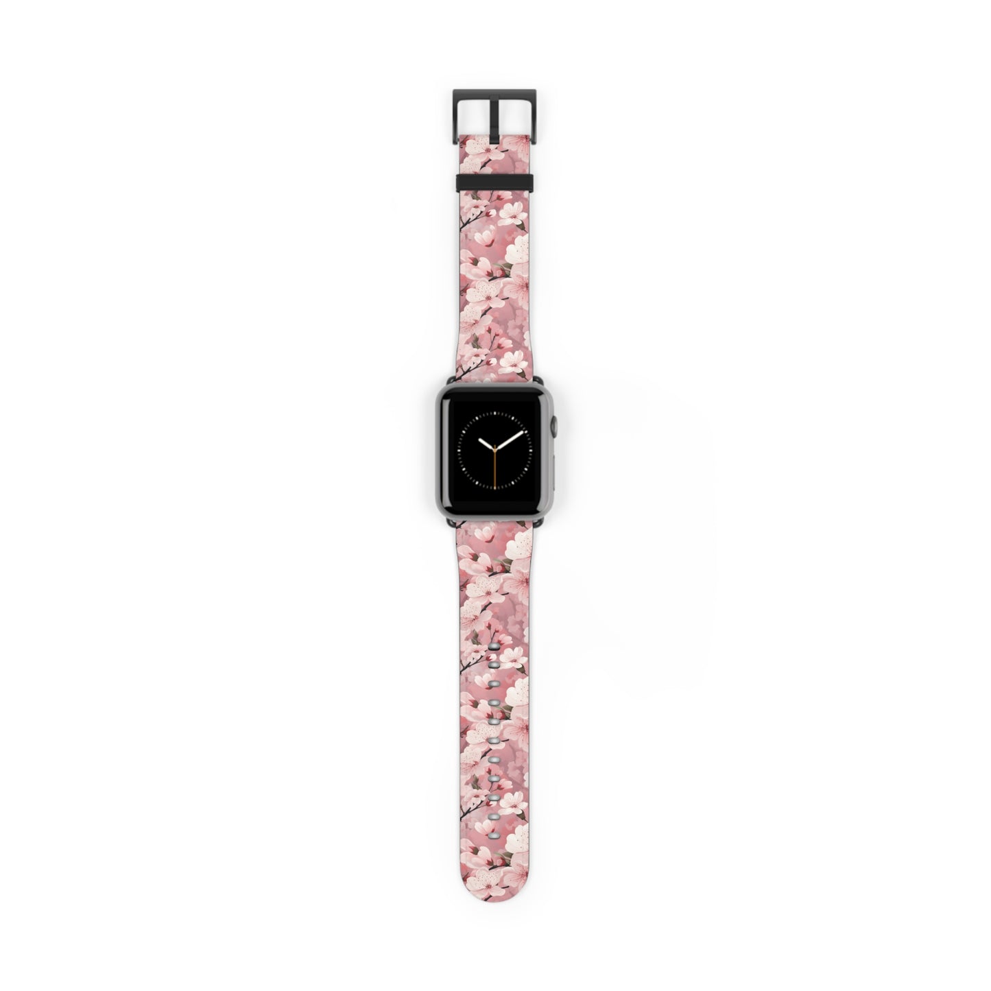 Cherry Blossom Floral Floral Watch Band - Elegant Design.