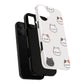 Cute Cat Tough Magnetic Case, iPhone Cover, Cat Lover Gift, Cute Cat Accessories, Pet-Themed iPhone Case