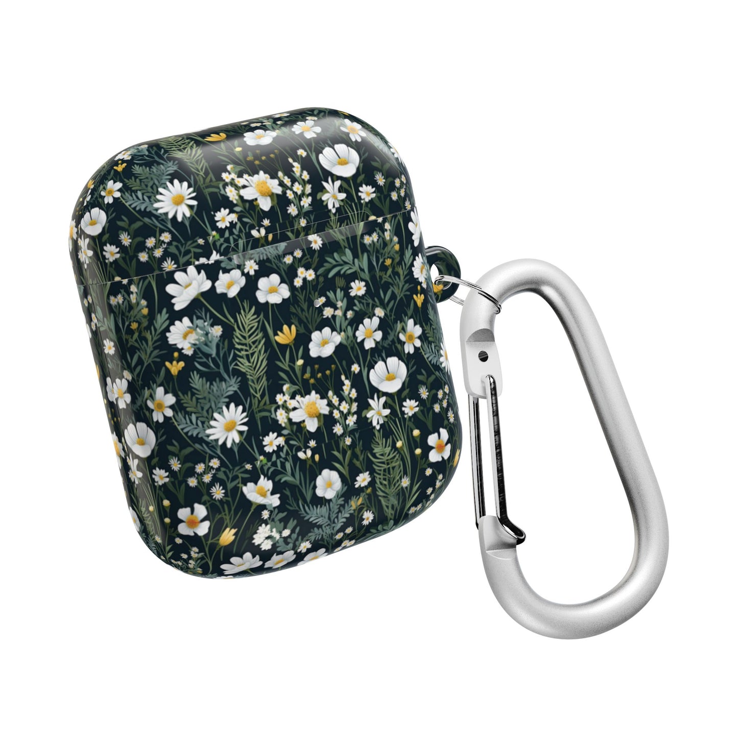 Daisy Delight Floral AirPod Case - Stylish Flower Design for Music Lovers