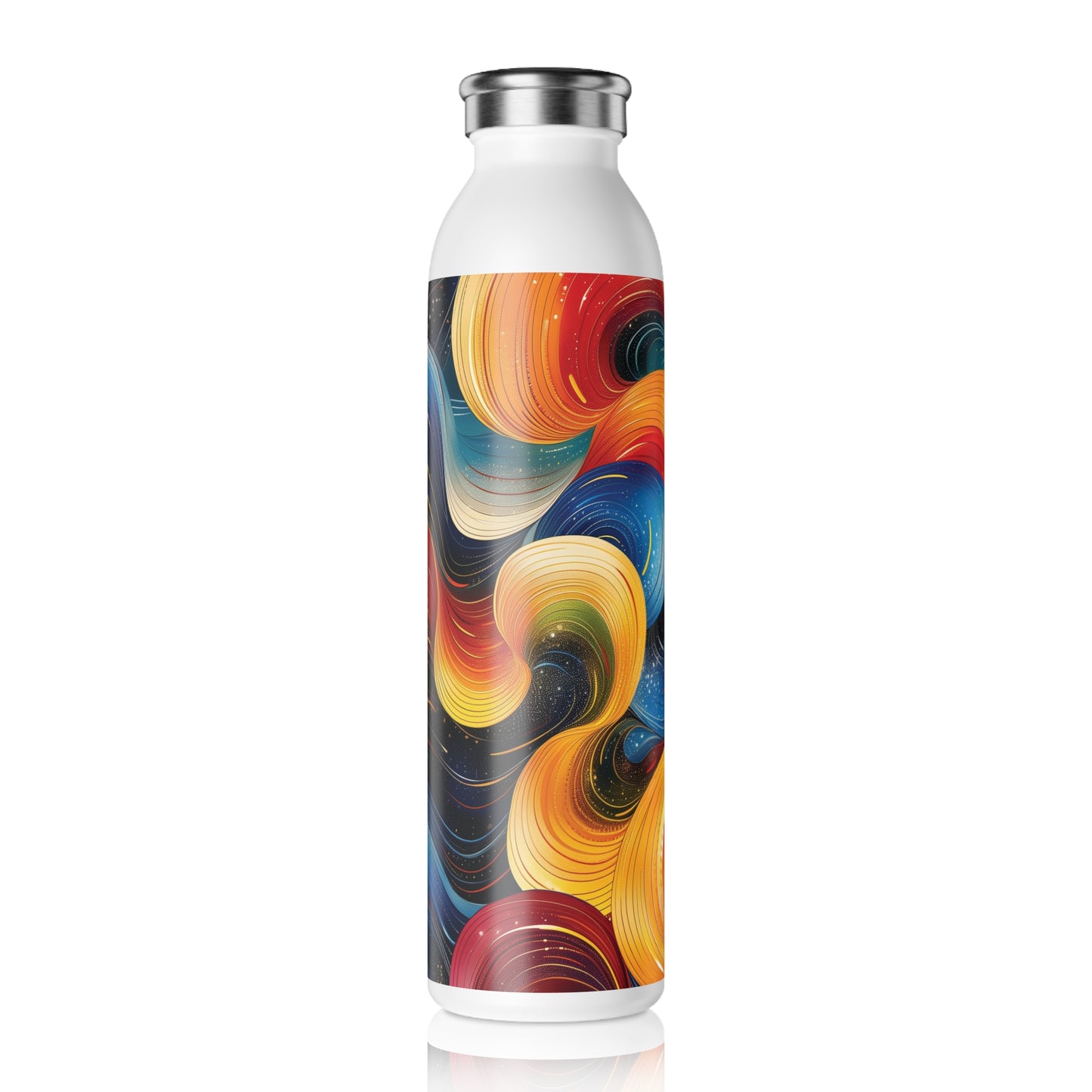 Cosmic Swirl Slim Water Bottle