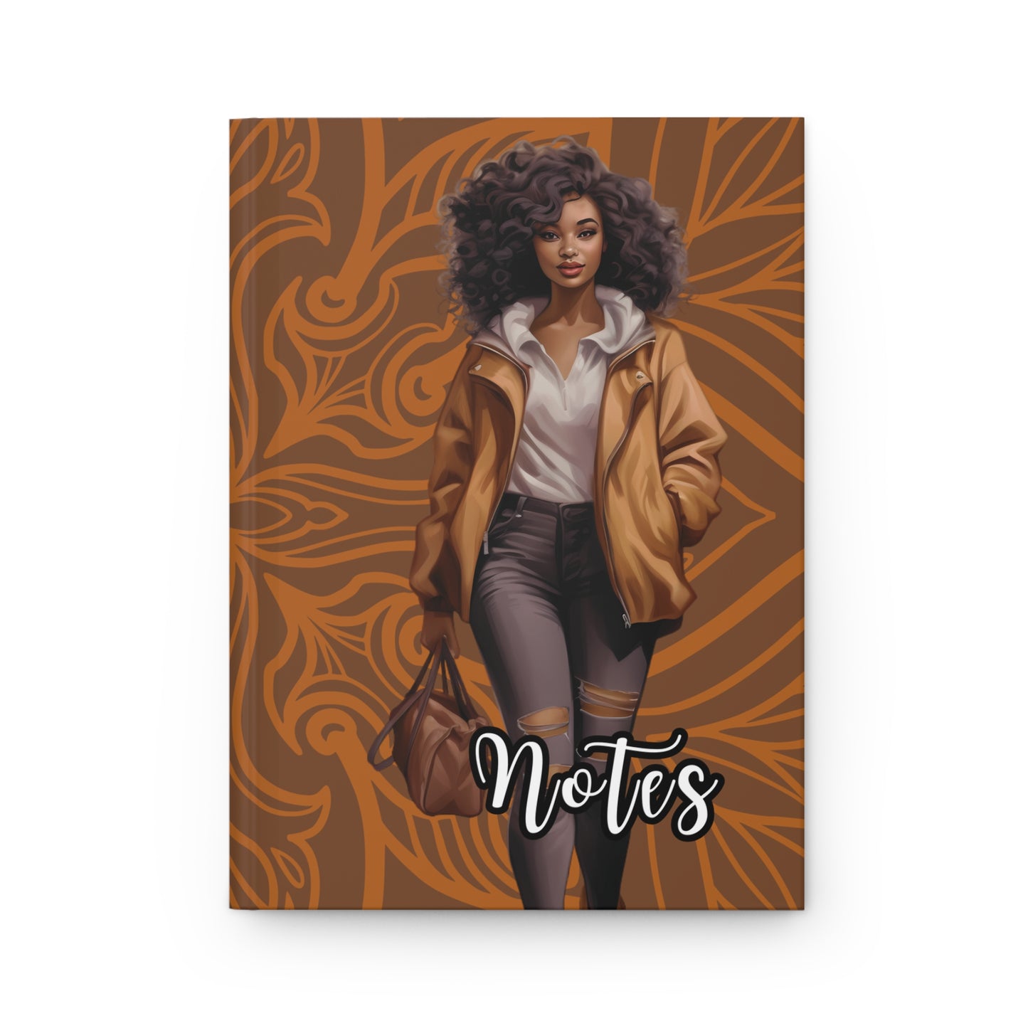 Boho Chic Hardcover Journal | Notes/Embrace the Journey | Stylish Notepad for Women | Gift for Writers/Students/Creative Souls.