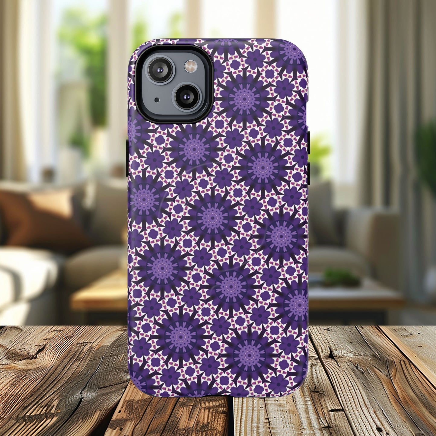Twilight Petal Mirage Magnetic iPhone Cases, Unique Floral Designs, Tough Protection, Gift for Her, iPhone Accessories, Custom Cases