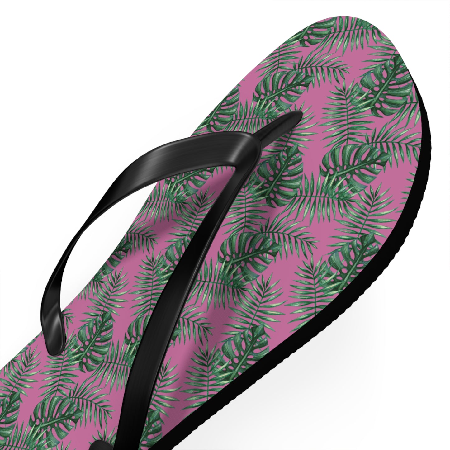 Pink Tropical Bliss Flip Flops