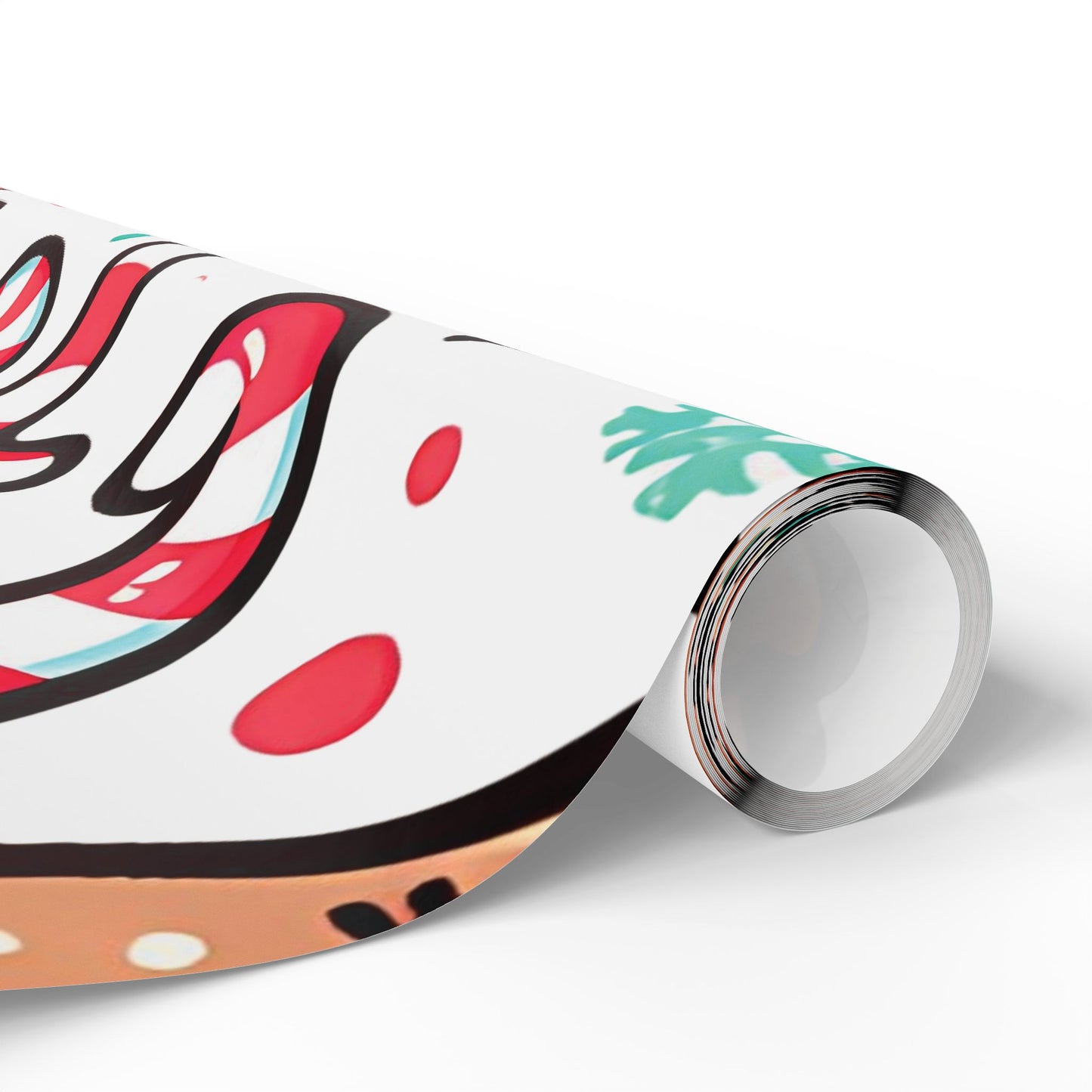 Wrapping Papers - Ginger Bread Holiday Collection - Matte or Glossy Finish - 90gsm Paper