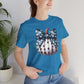 Polka Dot Pumpkin Charm Unisex Jersey Short Sleeve Tee