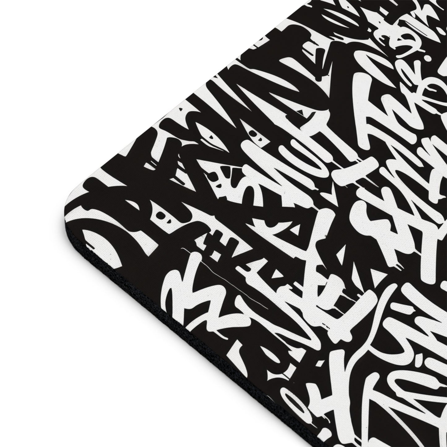 Urban Graffiti Mouse Pad - Stylish Desk Accessory for Creative Spaces