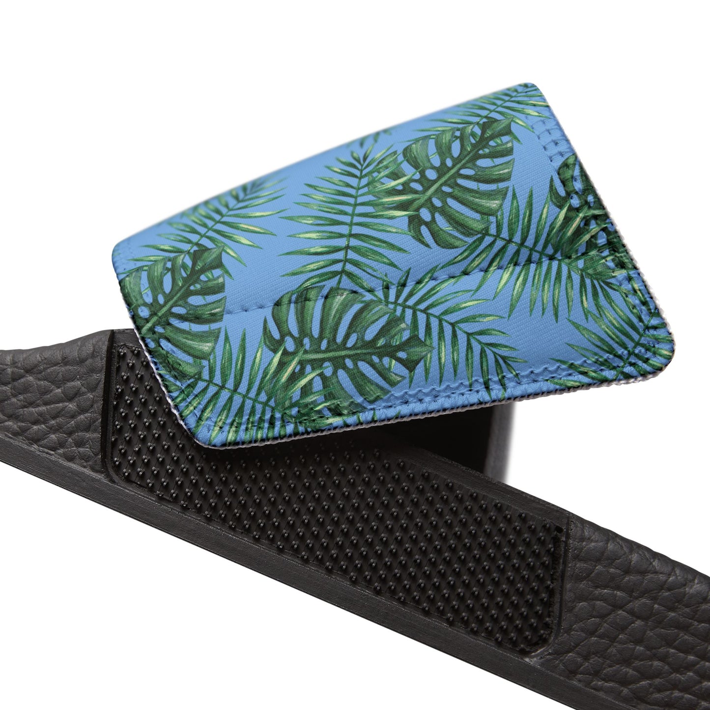 Tropical Bliss Blue Youth Removable-Strap Sandals